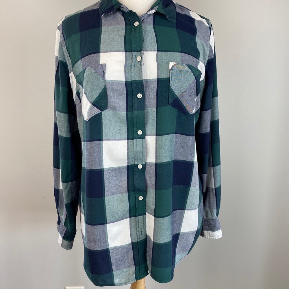 Merona Plaid Button Up Shirt